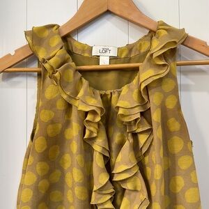 Hello Polkadot Tank Blouse